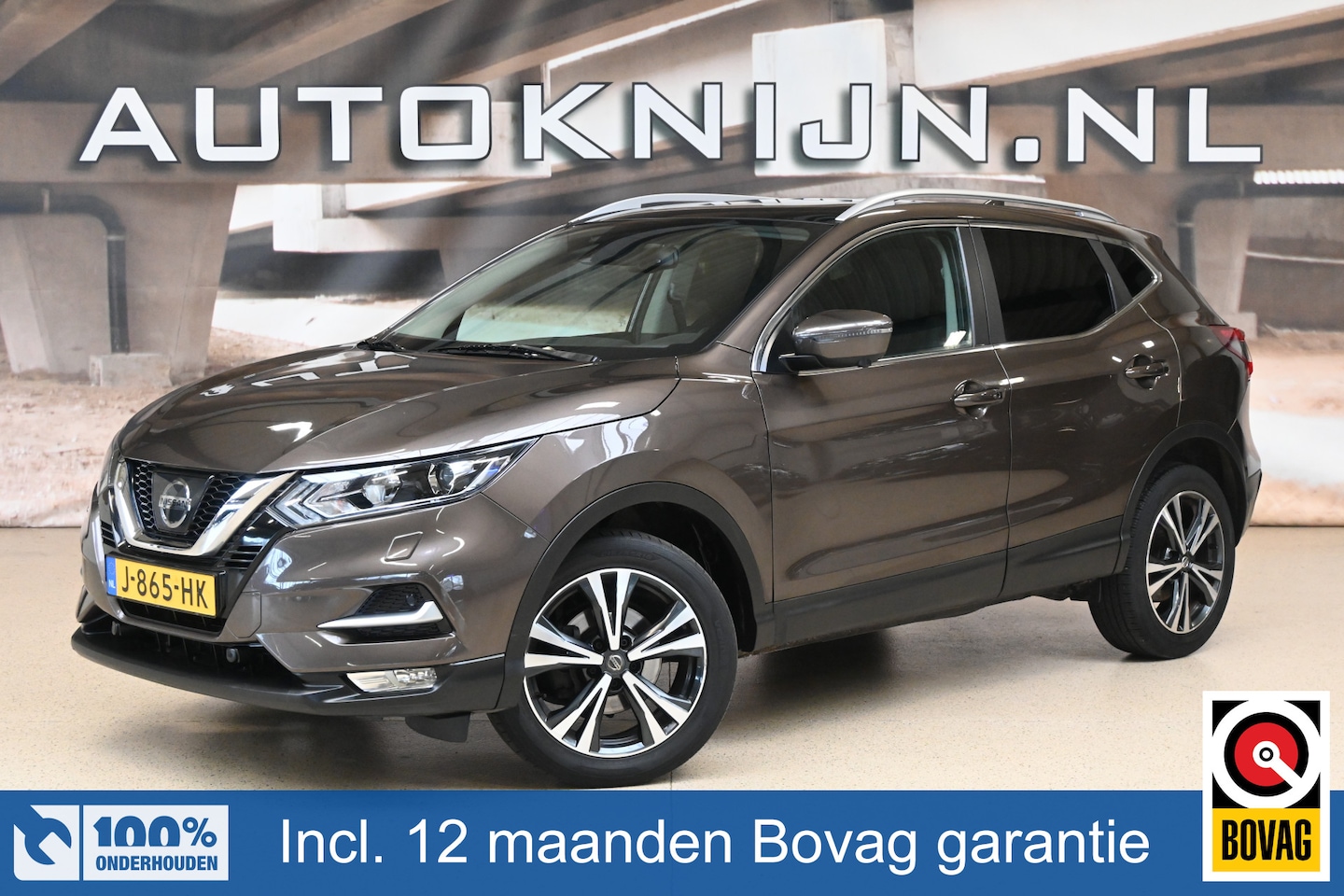 Nissan Qashqai - 1.6 DIG-T 163pk N-Connecta | Design Pack | Winter Pack | Trekhaak | 100% (Dealer) onderhou - AutoWereld.nl