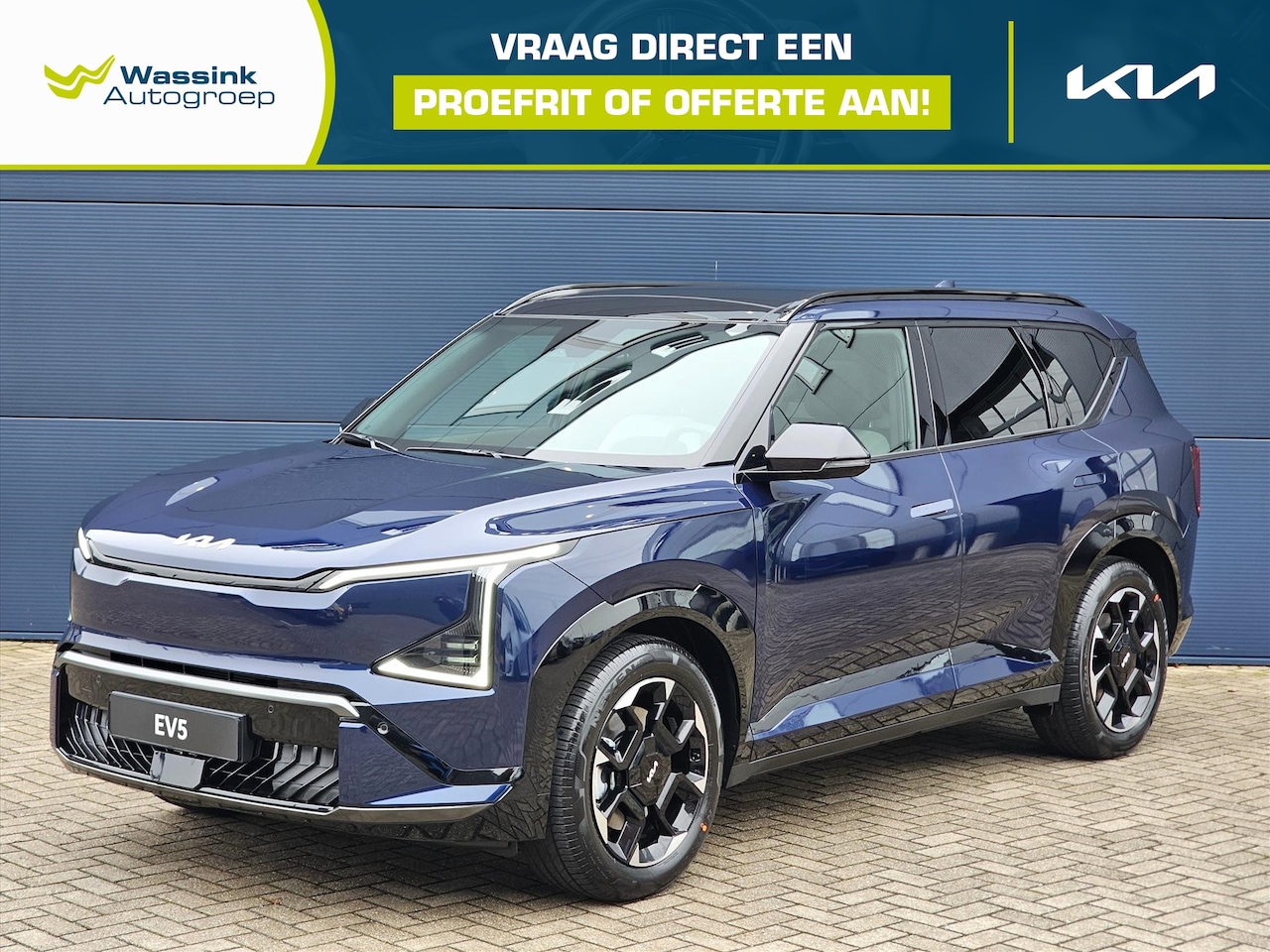 Kia EV5 - 81,4 kWh 217pk 2WD GT-Line Business Edition | Navigatie | Stoelverwarming | Parkeersensore - AutoWereld.nl
