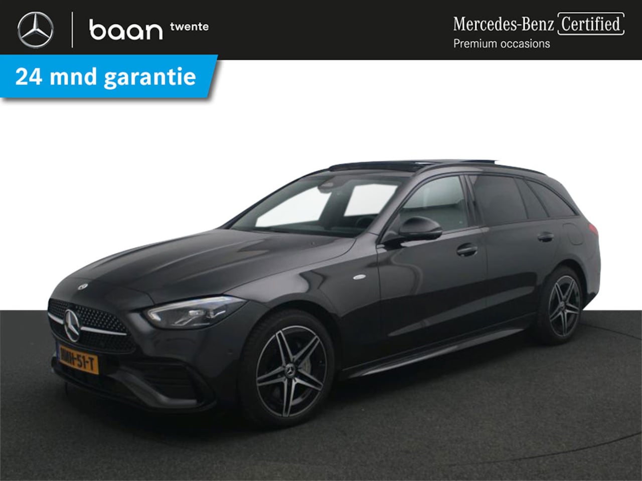 Mercedes-Benz C-klasse Estate - C 300 e Business Solution AMG | Memory pakket | Panoramadak | 360 Camera | Spiegelpakket | - AutoWereld.nl