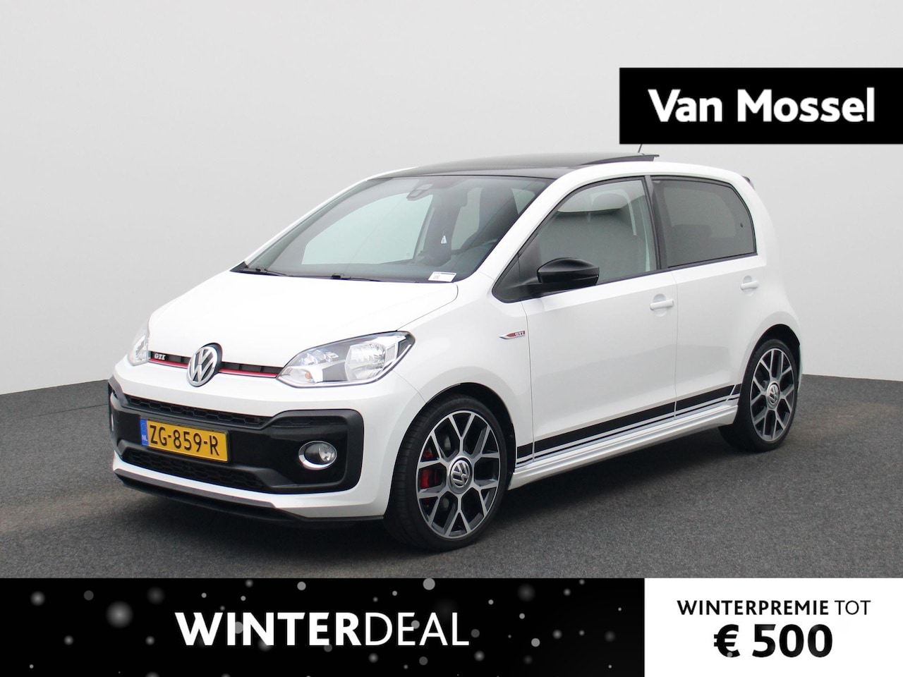 Volkswagen Up! - 1.0 TSI GTI PANORAMADAK | GTI | LMV | PDC | CRUISE | CLIMA | BLUETOOTH | STOELVERWARMING | - AutoWereld.nl