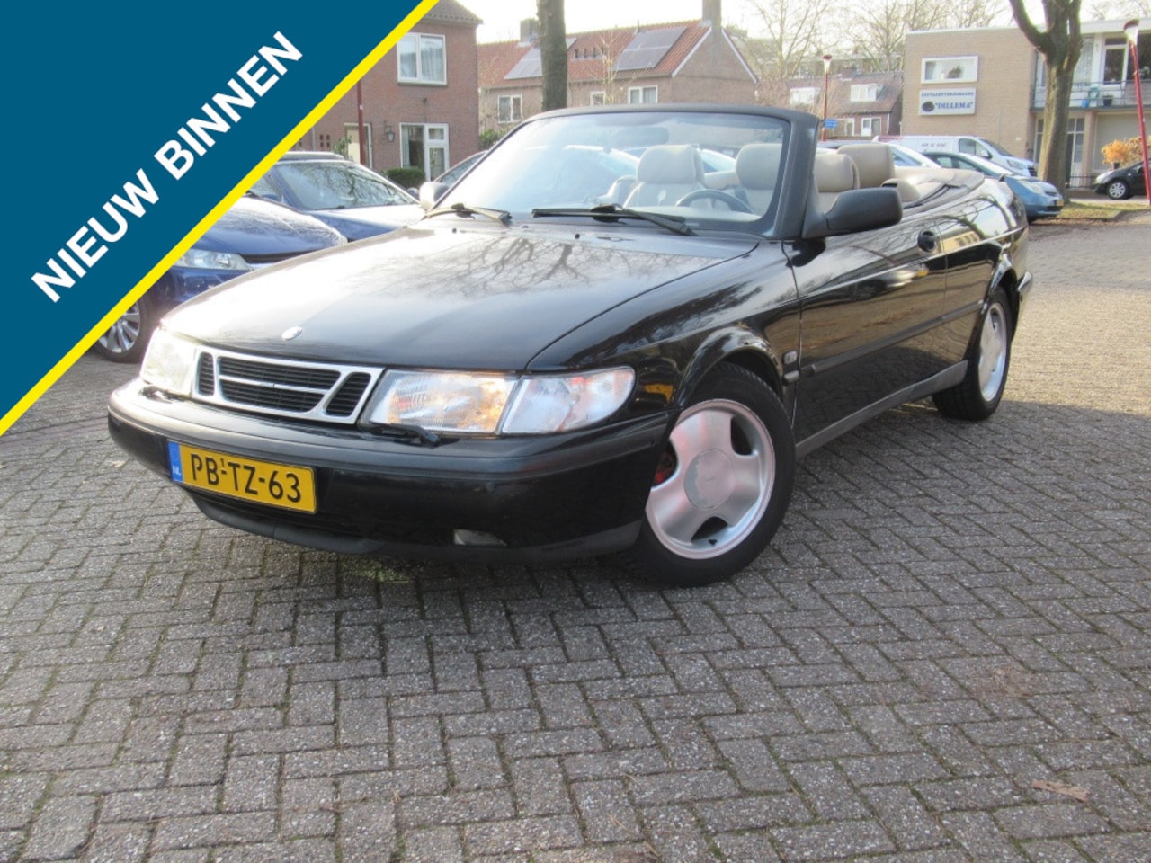 Saab 900 Cabrio - 2.3 SE AUT NW APK+Beurt+Accu RIJKLAAR! - AutoWereld.nl