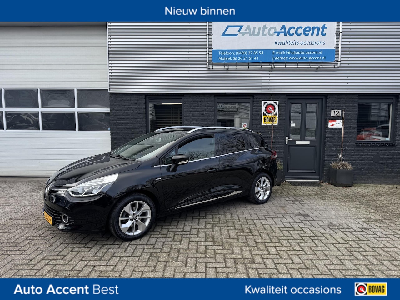 Renault Clio Estate - 0.9 TCe Limited Klima/Navi/Afn.Trekhaak/121dkm... - AutoWereld.nl