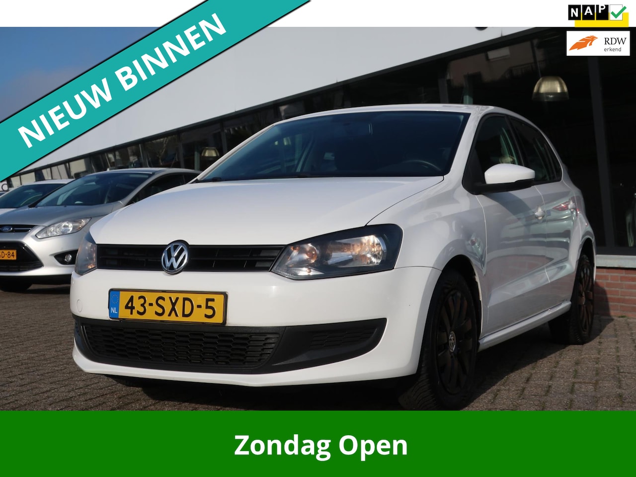 Volkswagen Polo - 1.2 Easyline AIRCO_5-DEURS_O-HISTORIE_NAP. - AutoWereld.nl