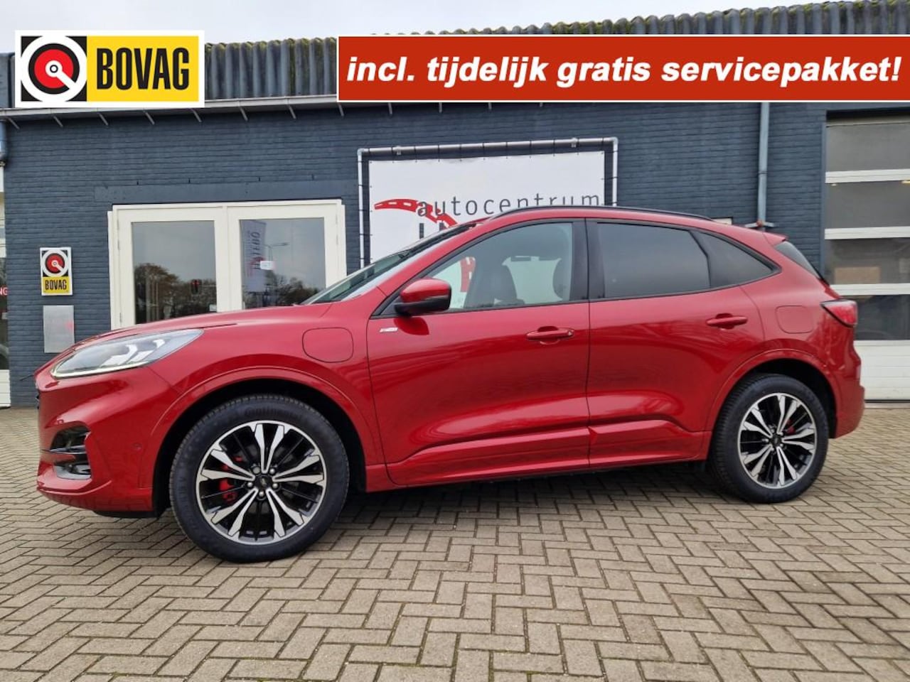 Ford Kuga - 2.5 PHEV ST-LineX Navi Leder Apple Virtual Cam. LED 19000km NW.ST! - AutoWereld.nl