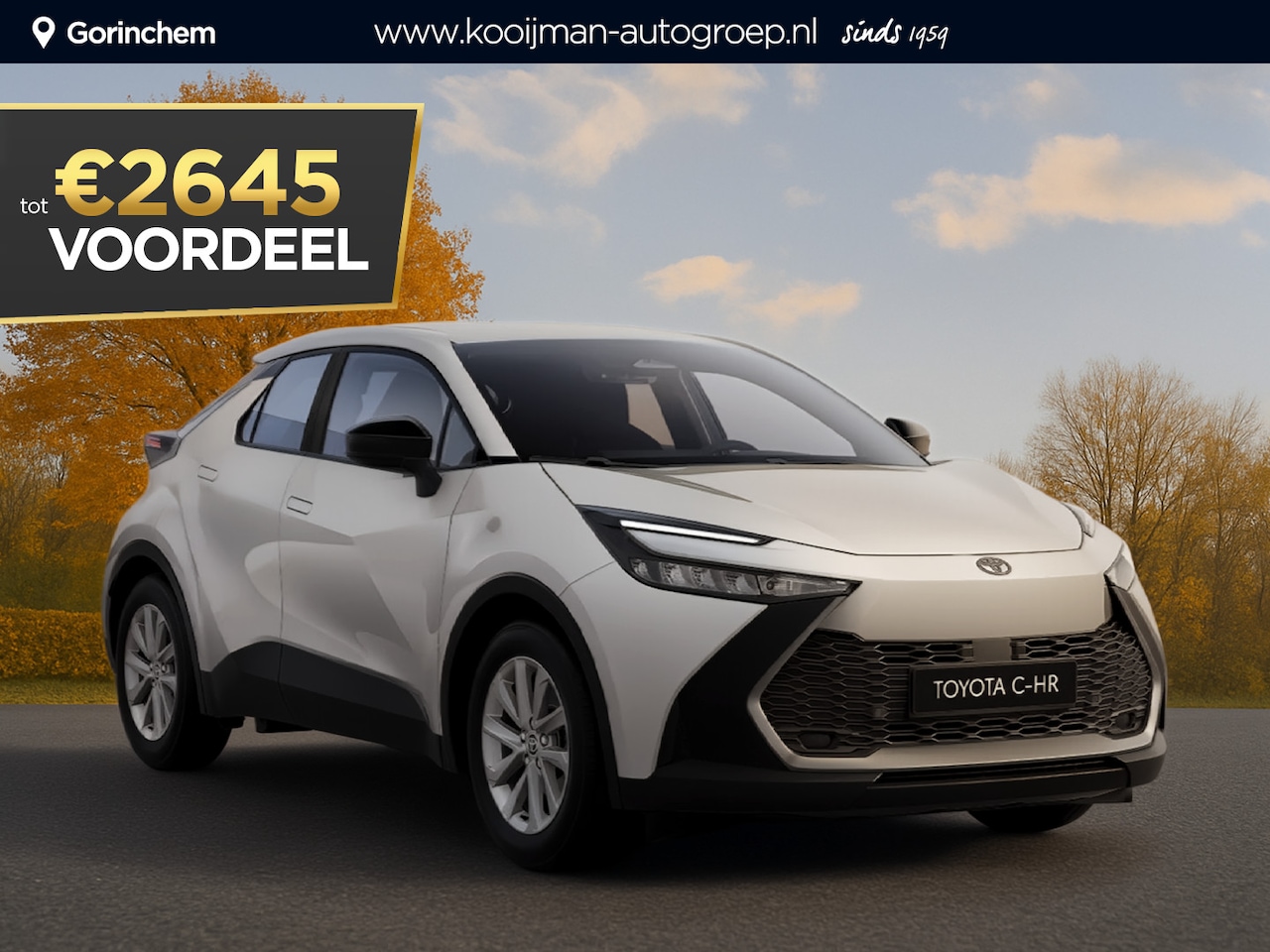 Toyota C-HR - 1.8 Hybrid 140 Active €33.650,- RIJKLAAR! Nu €2.645,- voordeel! Nu extra scherp geprijsd! - AutoWereld.nl