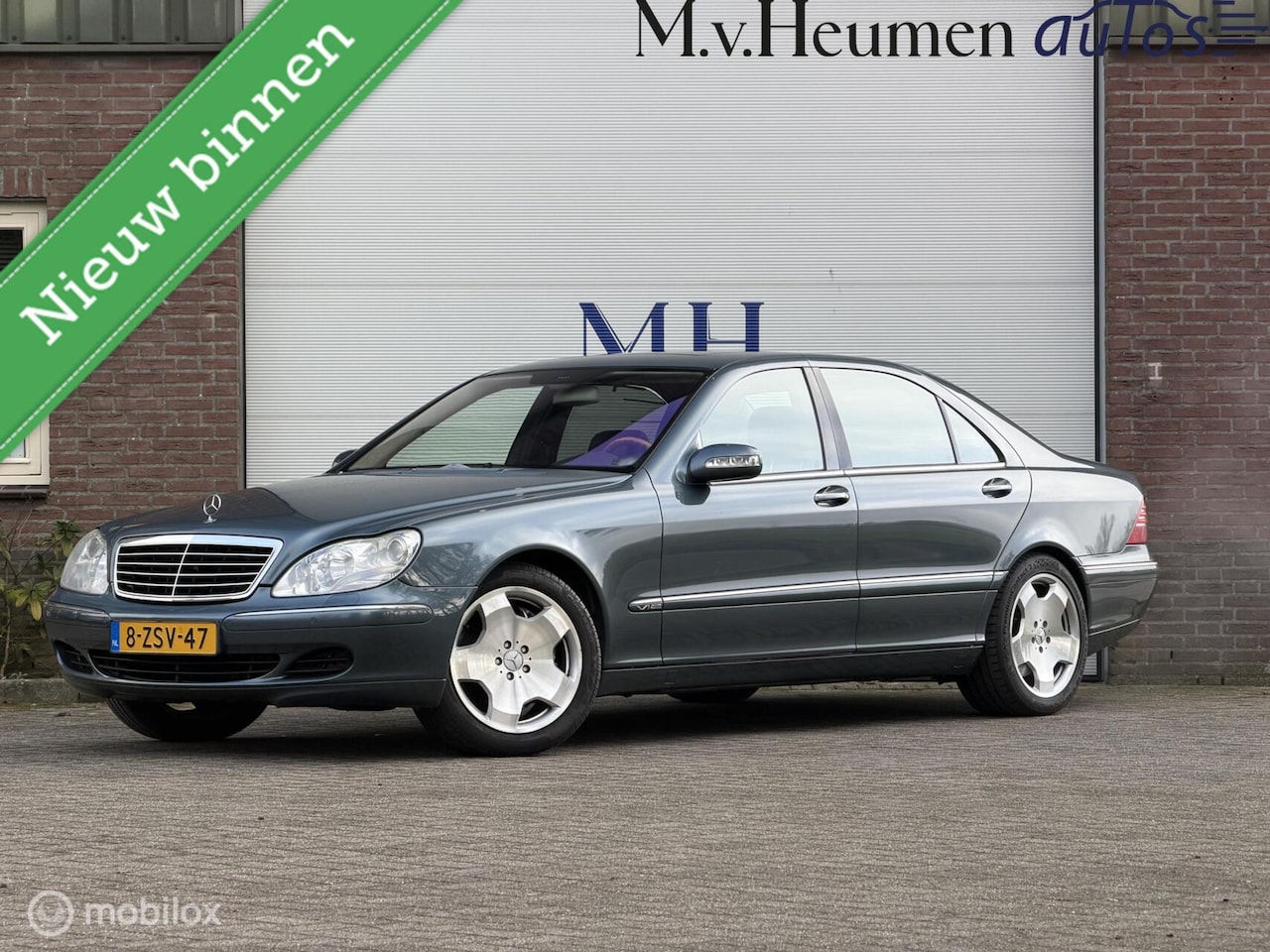 Mercedes-Benz S-klasse - 600 Lang V12Biturbo 500PK Stoelkoel/verwarm Pano - AutoWereld.nl