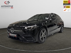 Mercedes-Benz C-klasse Estate - 180 AMG Line Navi Leer Camera Nightpack Ambient Elekt. achterklep PTS LM velgen BTW auto