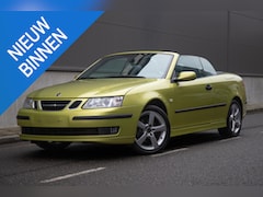 Saab 9-3 Cabrio - 1.8t Vector | 144.000KM | Automaat | 1e Eig. | Stoelverwarming | Lime Yellow Metallic