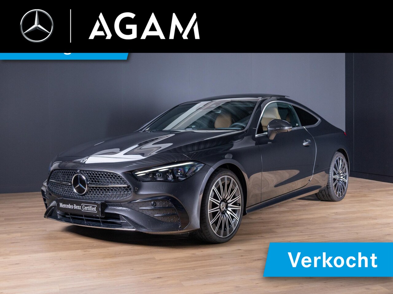 Mercedes-Benz CLE Coupé - 300 4MATIC AMG Line Panorama dak - AutoWereld.nl