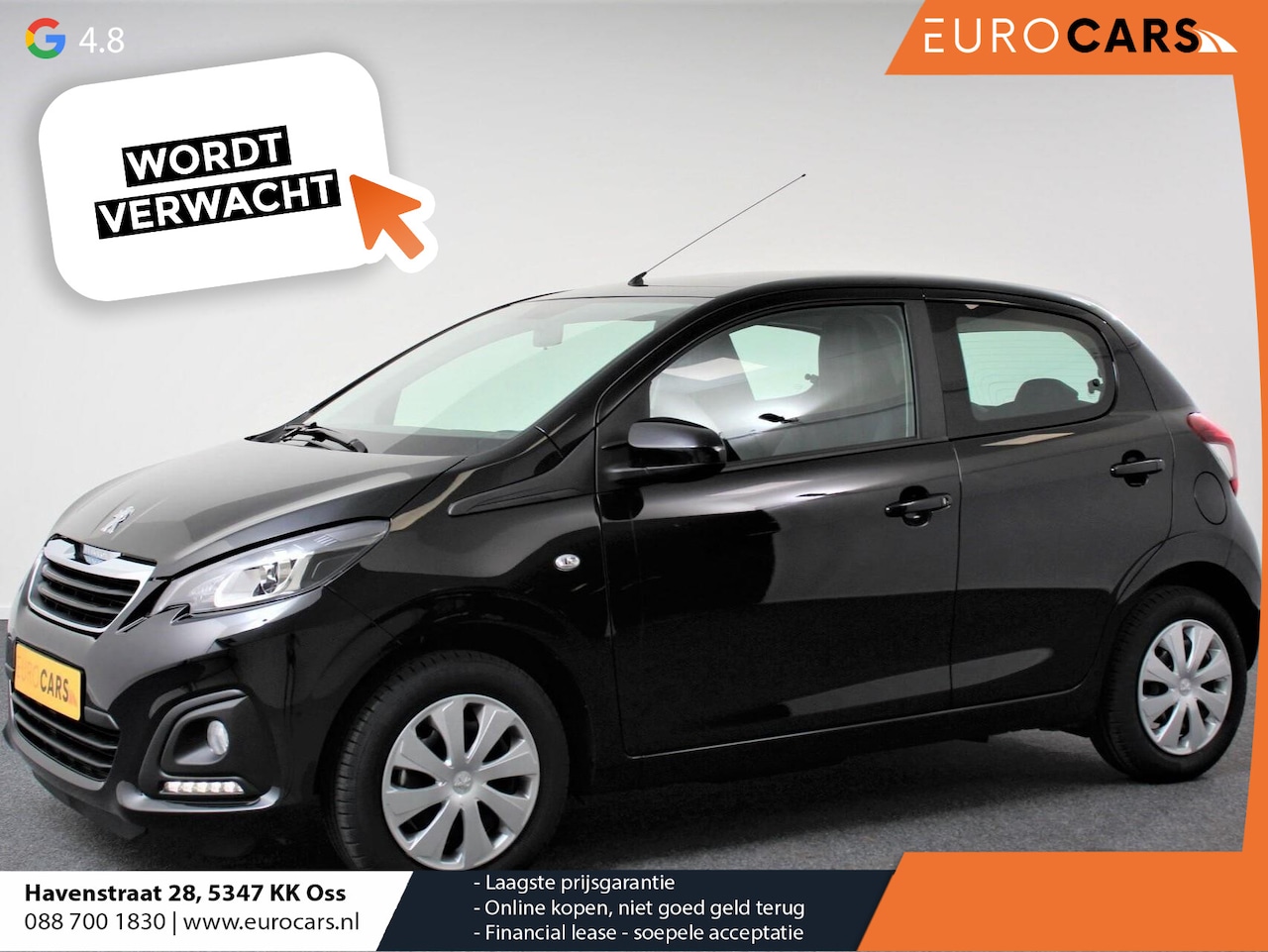 Peugeot 108 - 1.0 e-VTi Active | Airco | Bluetooth | Led | 5 deurs - AutoWereld.nl