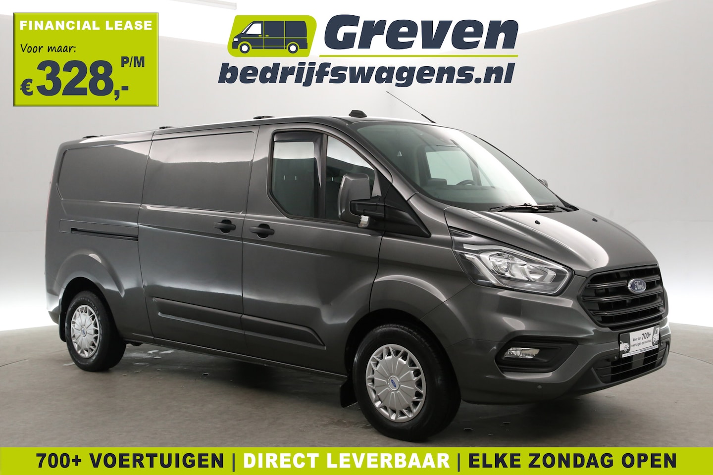 Ford Transit Custom - 2.0 TDCI L2H1 | Aut. | Airco | Camera | Adap. Cruise | Carplay | 3-Zits | Stoelverw. | Tre - AutoWereld.nl