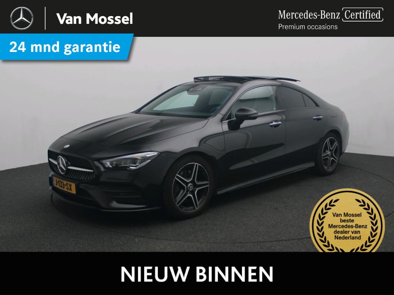Mercedes-Benz CLA-Klasse - 200 Business Solution AMG Panoramadak / Memory Seats / Night / Sfeerverlichting / Stoelver - AutoWereld.nl