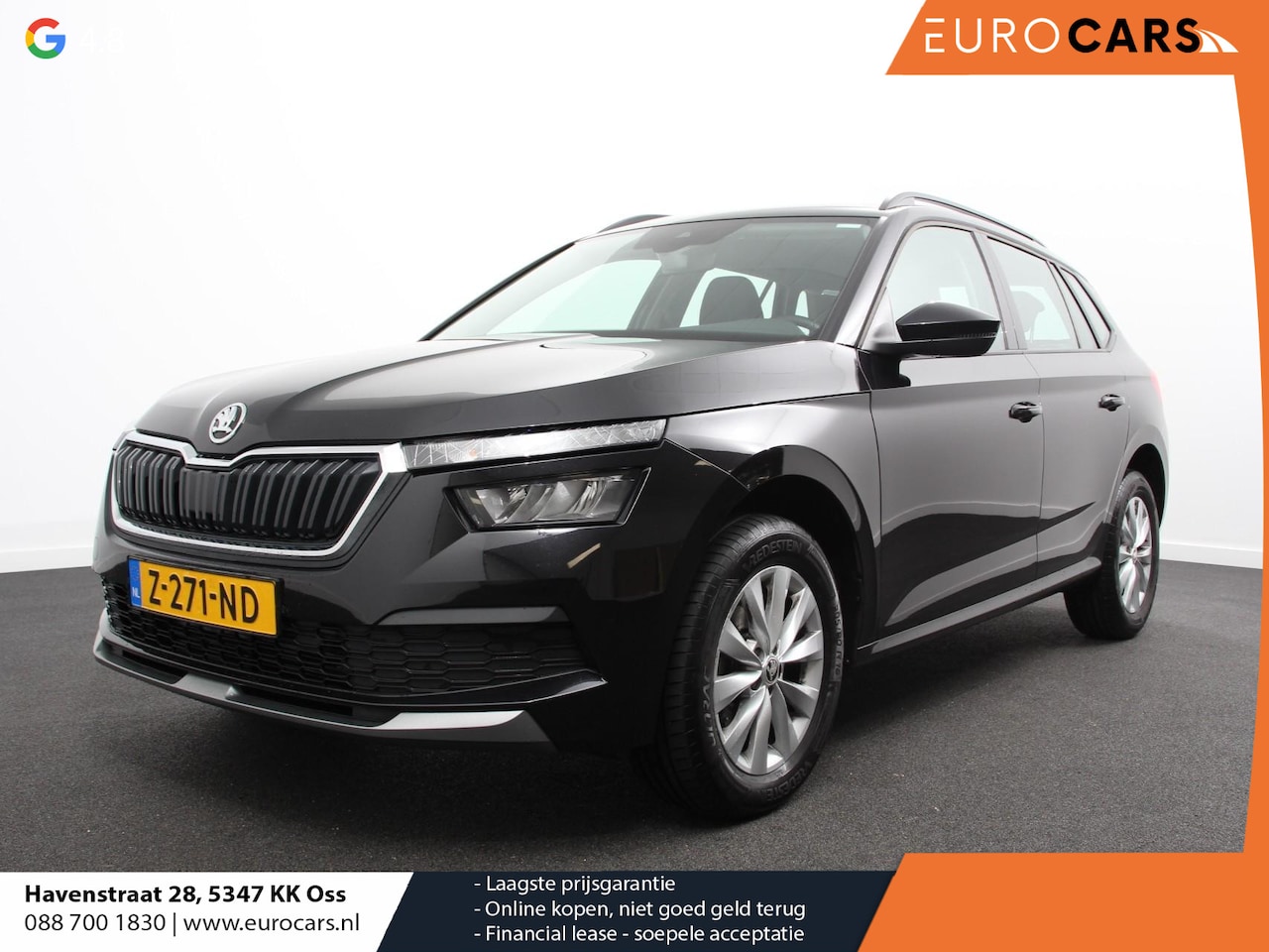 Skoda Kamiq - 1.0 TSI 110pk DSG Tour de France Navigatie Apple Carplay/Android Auto Cimate Control Camer - AutoWereld.nl