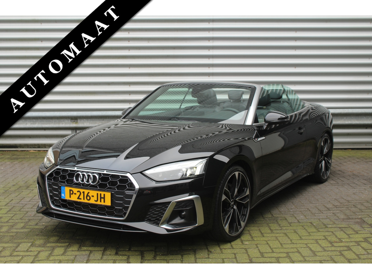 Audi A5 Cabriolet - 40 TFSI 204pk S edition AUTOMAAT Clima Cruise Navi 360 Camera LMV Leder  Trekhaak 1500kg - AutoWereld.nl