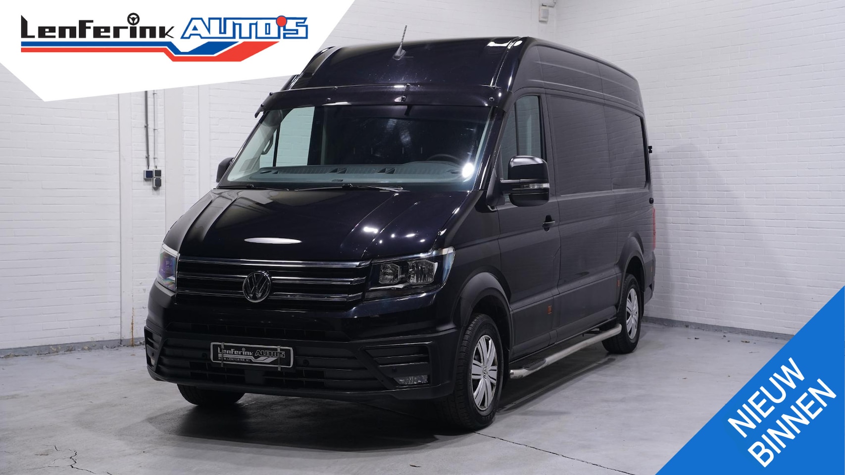 Volkswagen Crafter - 2.0 TDI 140 pk DSG Aut. L3H3 Navi, Camera, Trekhaak 3.000 kg, 270 Graden Deuren, PDC V+A, - AutoWereld.nl