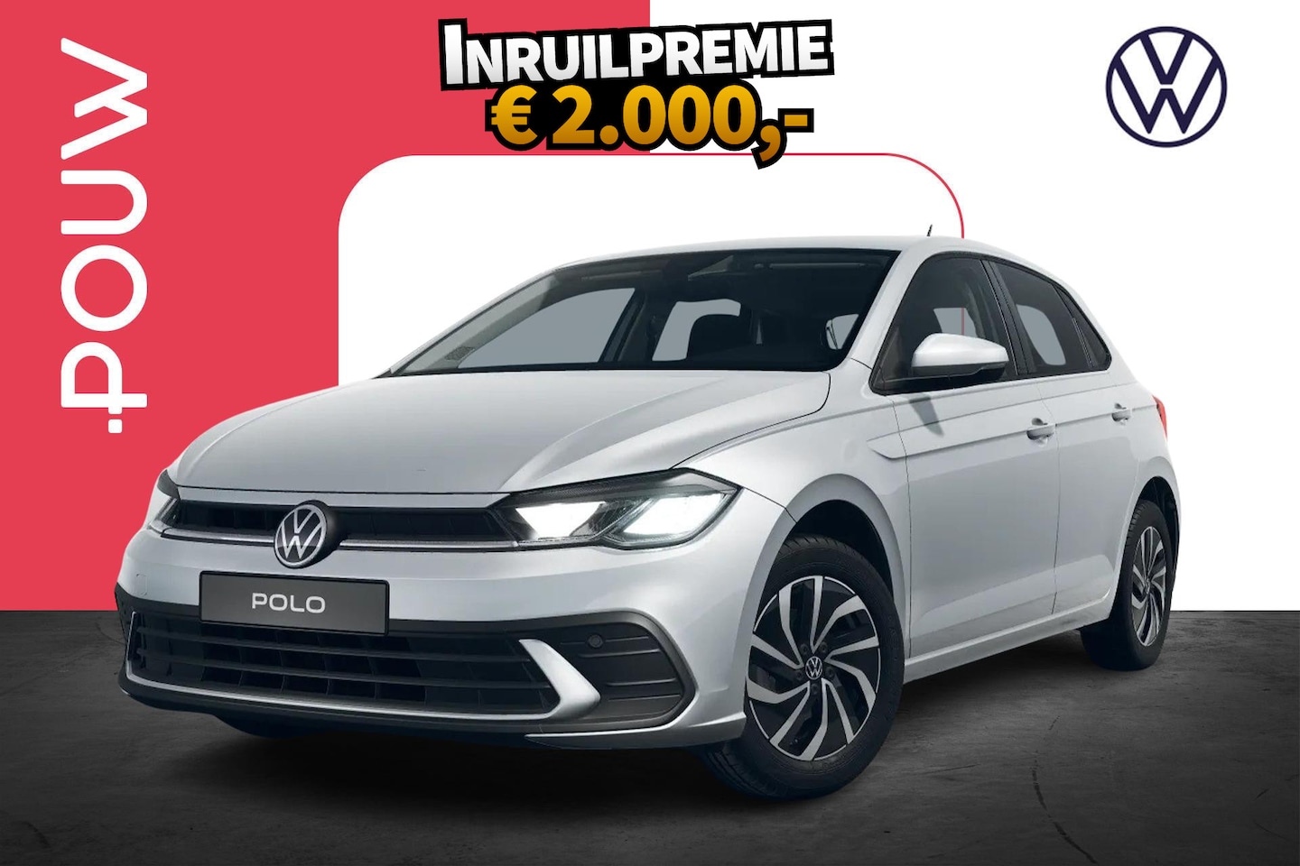 Volkswagen Polo - 1.0 TSI 95pk Life Edition | LMV 15'' | Cruise Control Adaptief - AutoWereld.nl