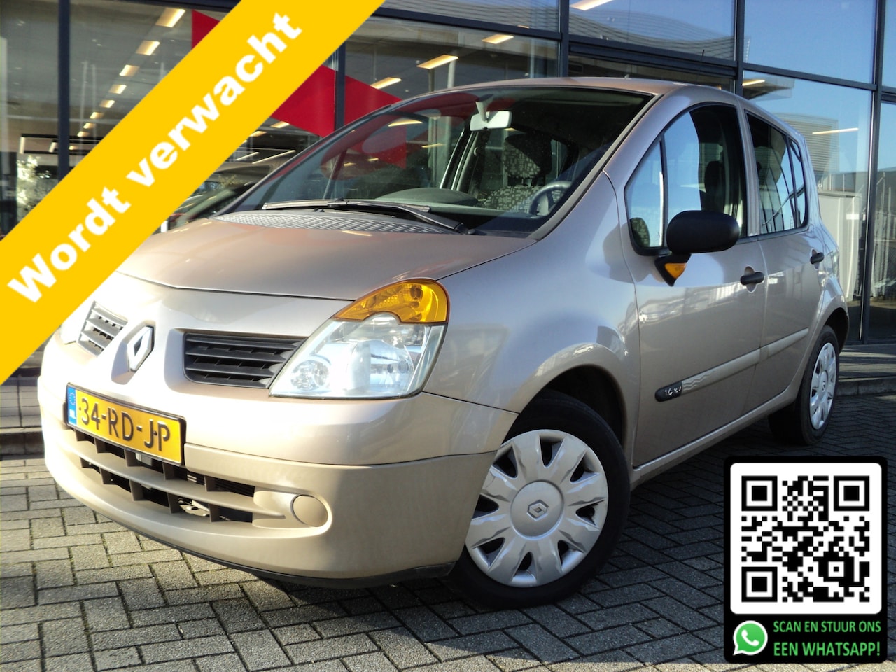Renault Modus - 1.6-16V Dynamique Comfort | AUTOMAAT | CRUISE CONTROL | TREKHAAK | - AutoWereld.nl