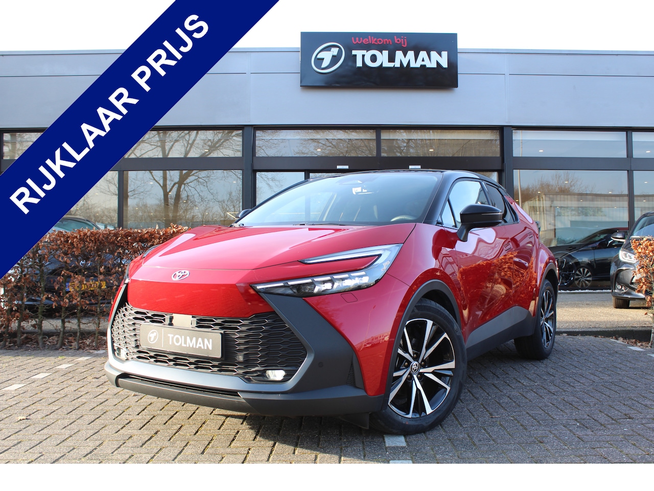Toyota C-HR - 1.8 Hybrid 140 First Edition Bi-Tone | Rijklaar | Apple/Android | Navi | Stoel-/Stuurverwa - AutoWereld.nl
