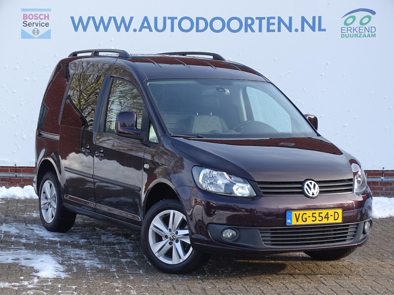 Volkswagen Caddy - 1.6 TDI|Navi|All Season|Cruise|Keurig! - AutoWereld.nl