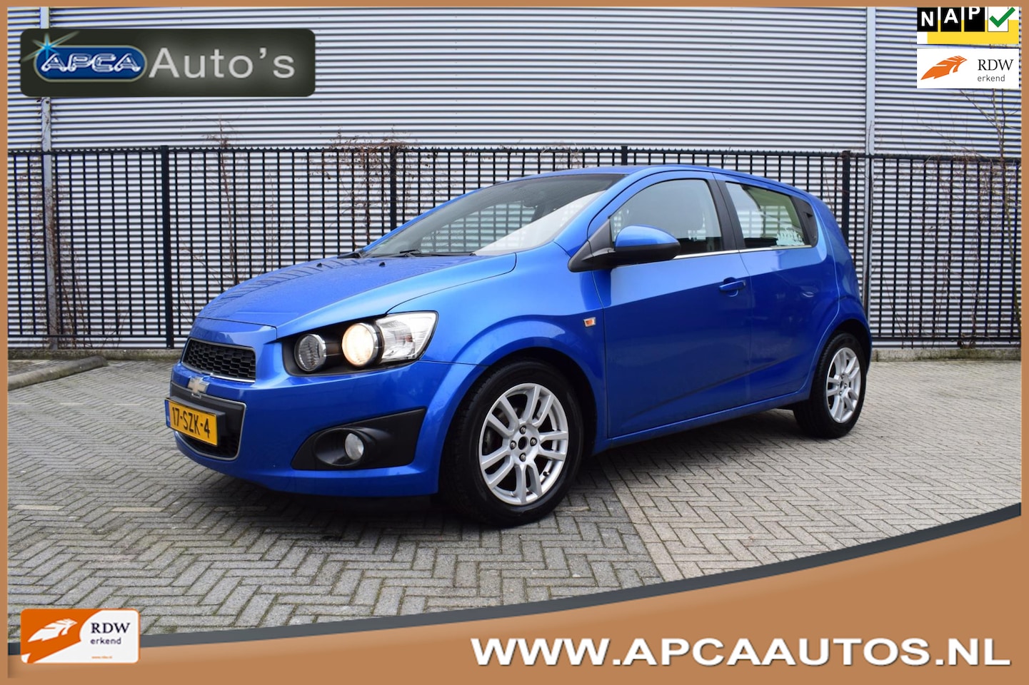 Chevrolet Aveo - 1.4 LTZ 3 mnd GARANTIE 1e Eig Airco CruiseC Trekhaak ParkSensor 5 Deurs - AutoWereld.nl
