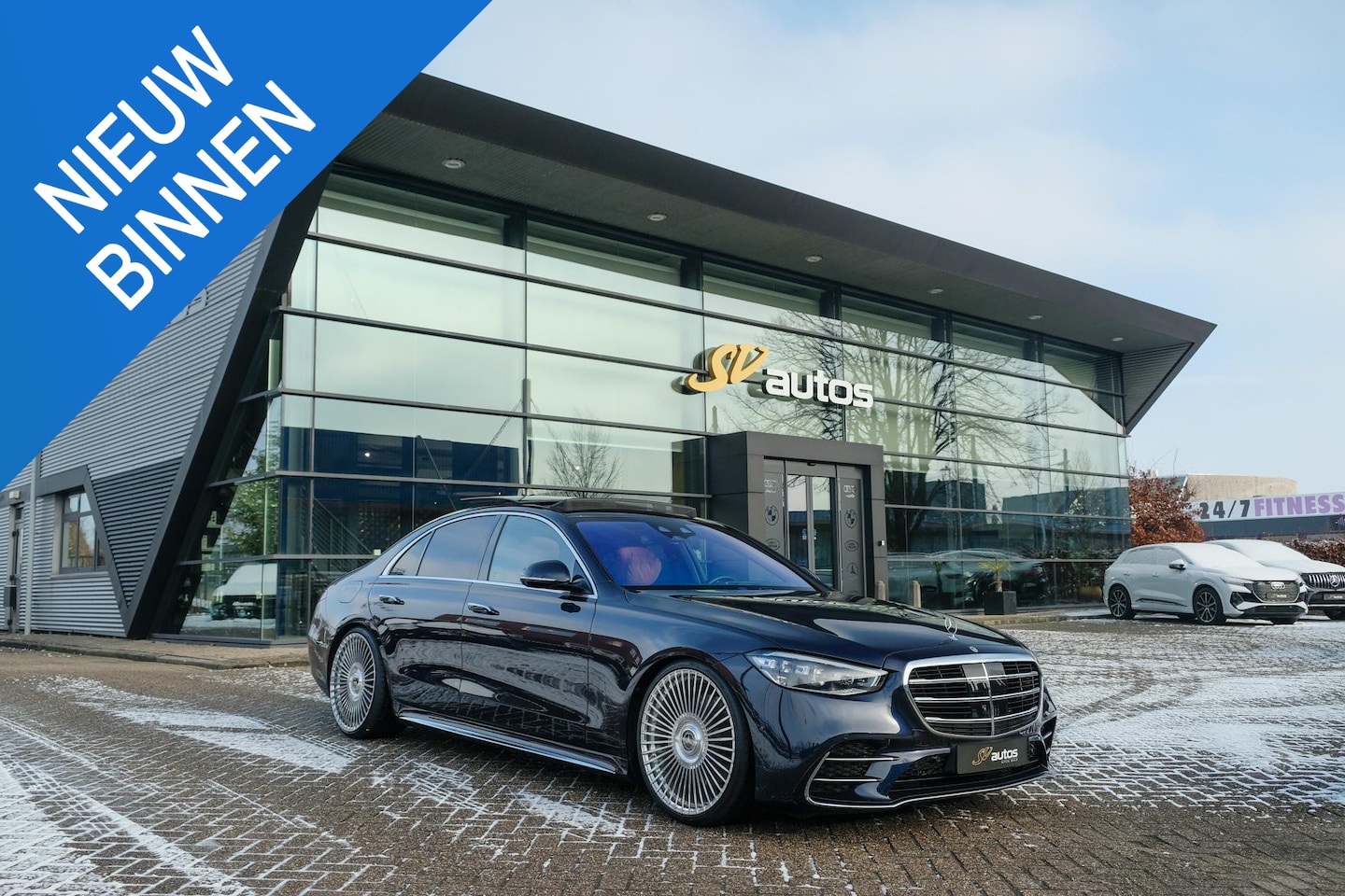 Mercedes-Benz S-klasse - S450e AMG 408pk Panoramadak 4-wielsturing Burmester3d Luchtvering 4x Stoelkoeling Nappa le - AutoWereld.nl