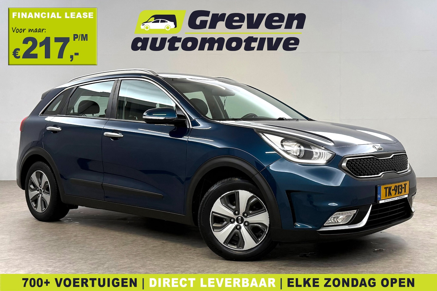 Kia Niro - 1.6 GDi Hybrid | Clima | Cruise | Camera | Navi | Carplay | Parkeersens. | NAP - AutoWereld.nl