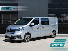 Renault Trafic - 2.0 Blue dCi 170pk T29 L2H1 Extra DC - 2x Schuifdeur - Carplay - LED - Blind Spot - Naviga