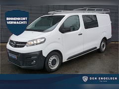 Opel Vivaro - 2.0 120pk L3H1 Dubbele cabine 5-zits Navi Apple Carplay Trekhaak Camera Cruise control Imp