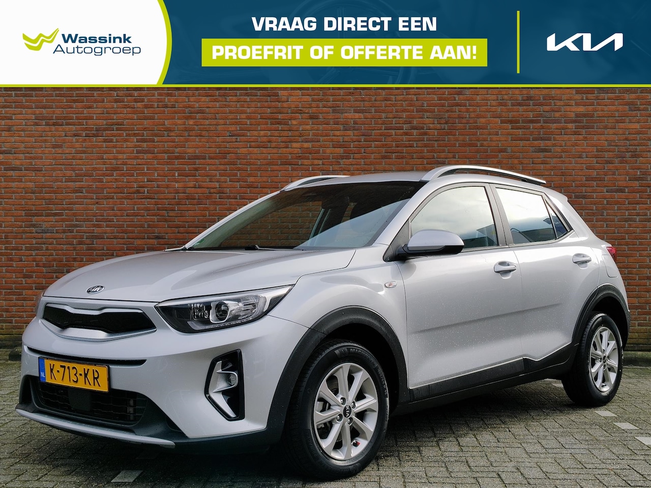 Kia Stonic - 1.0 T-GDi 120pk DCT7 DynamicLine | Automaat | Navigatie | Cruise Control | Airco | Camera - AutoWereld.nl