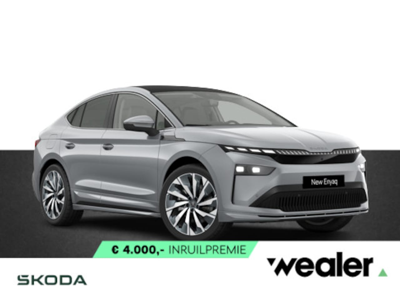 Skoda Enyaq Coupé iV - 85 Business Edition 286 PK | Trekhaak | Lounge interieur | 21"lichtmetalen velgen | - AutoWereld.nl