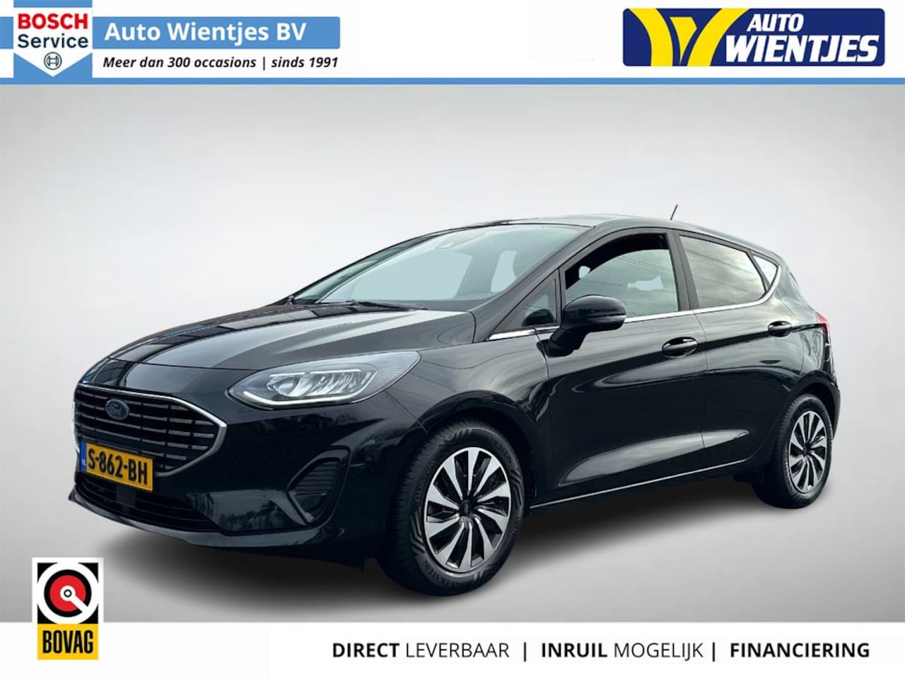 Ford Fiesta - 1.0 EcoBoost Hybrid | Titanium 5-Drs | Airco | Cruise | Navi | Camera - AutoWereld.nl