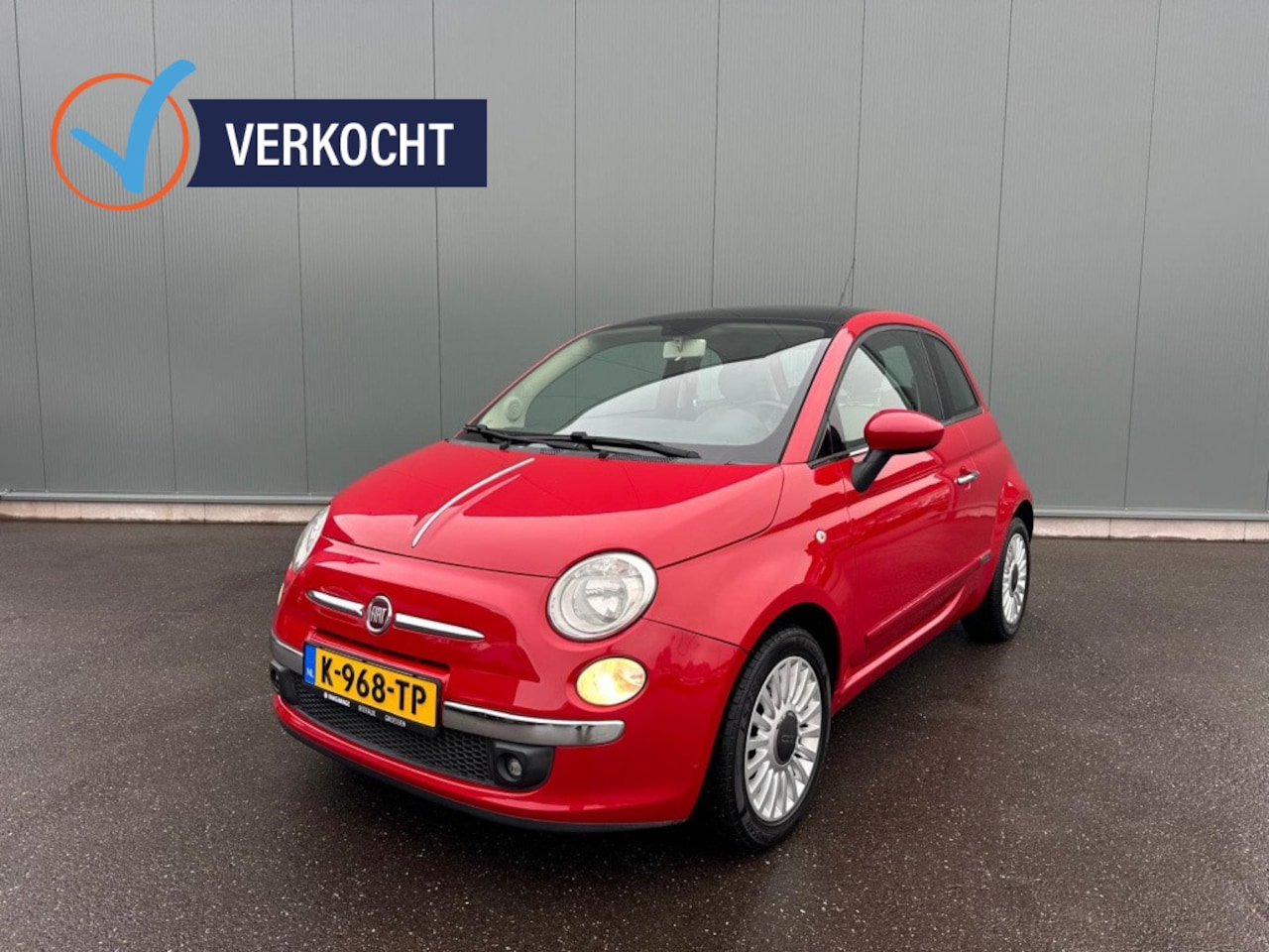 Fiat 500 - 1.2 Lounge AIRCO | PANORAMADAK | BOEKJE ! - AutoWereld.nl