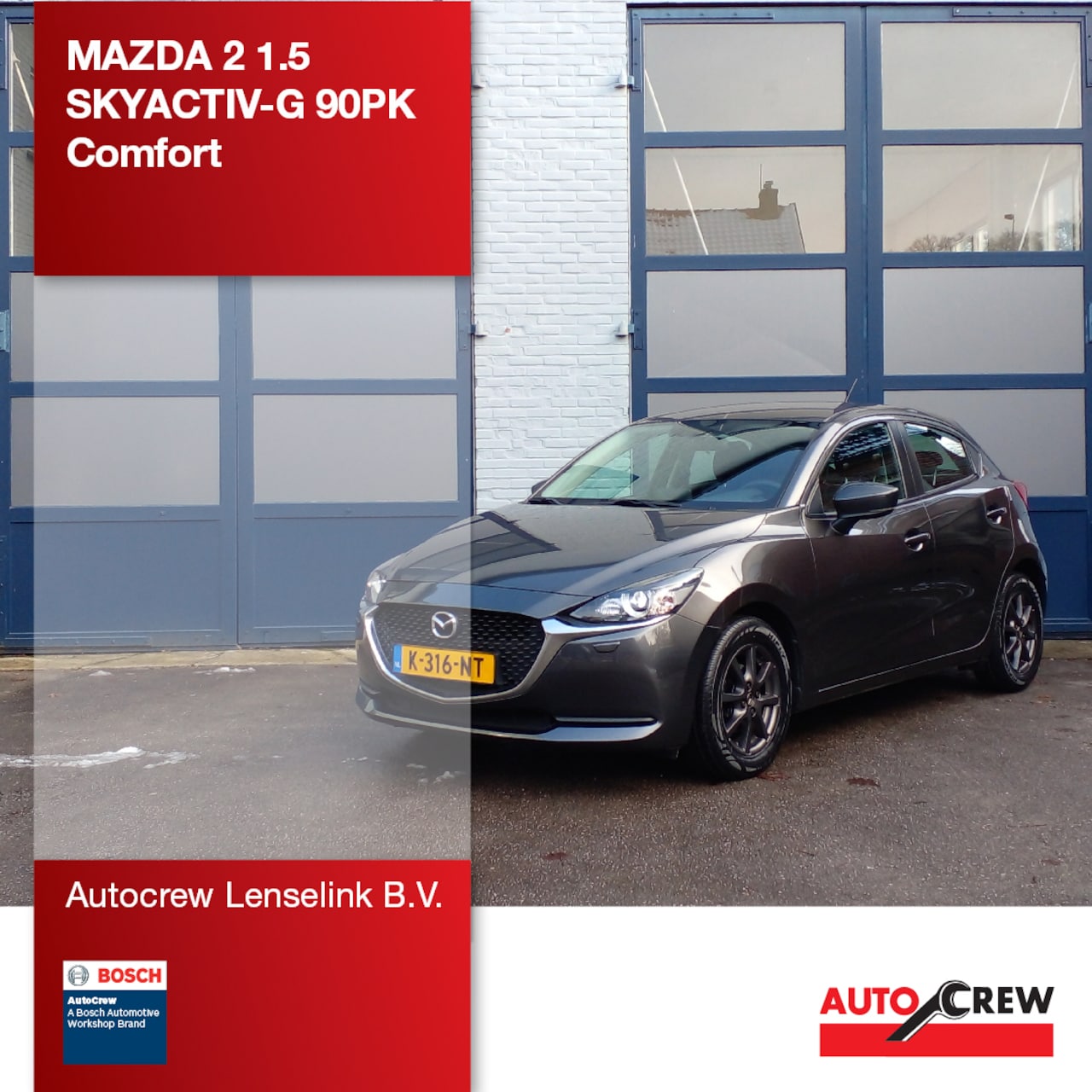 Mazda 2 - 1.5 SKYACTIV-G 90PK Comfort | Origineel NL | - AutoWereld.nl