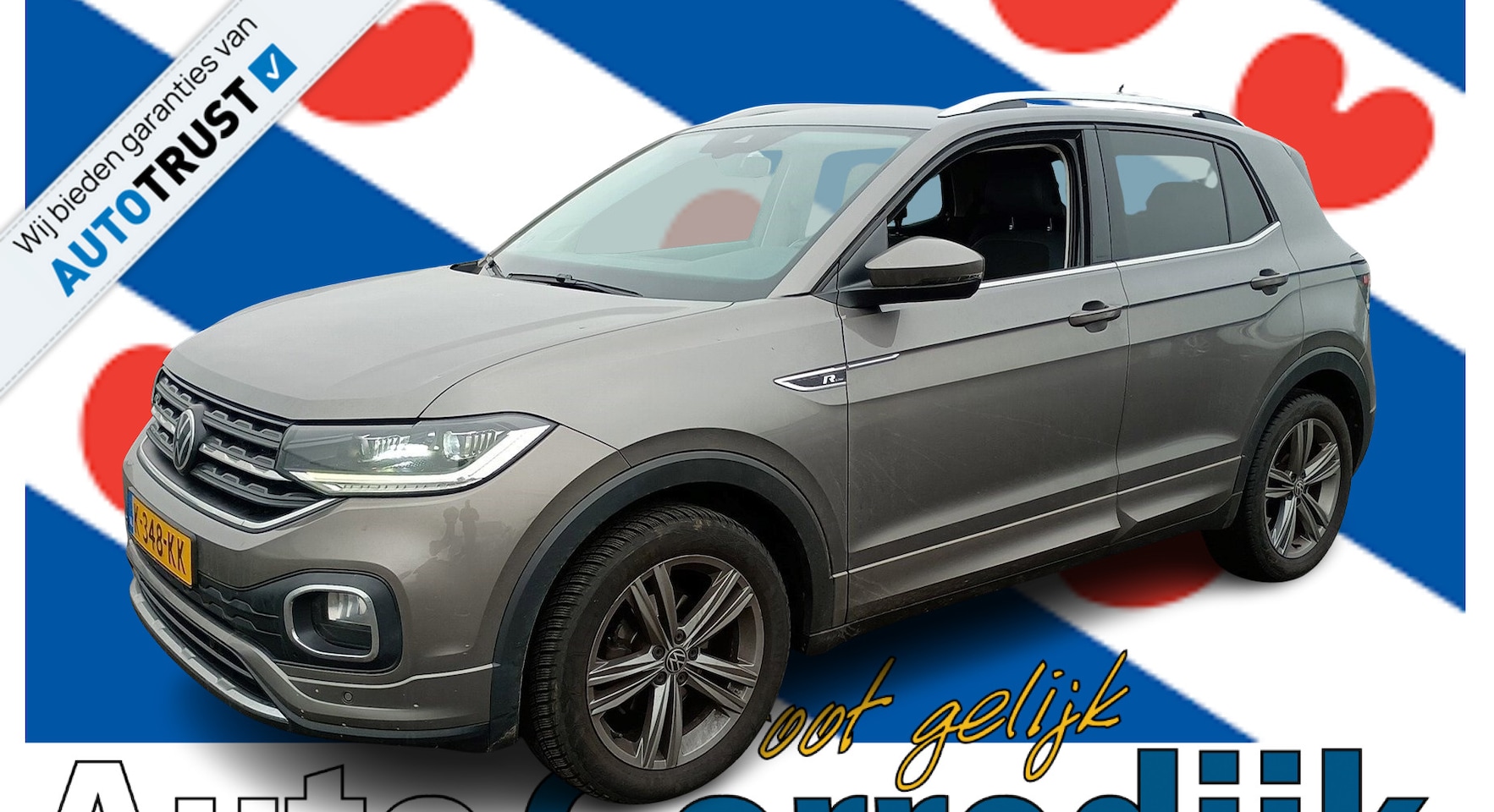 Volkswagen T-Cross - 1.0 TSI Style Business R DSG DIGIDASH,CLIMA,GR NAVI - AutoWereld.nl