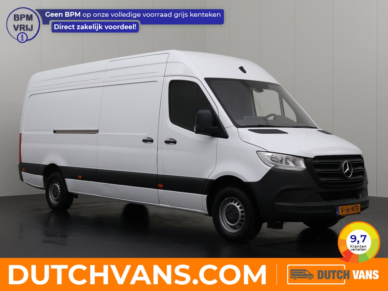 Mercedes-Benz Sprinter - 315CDi L3H2 Maxi Multimedia | 3500Kg Trekhaak | Airco | Airco | 3-Zits - AutoWereld.nl