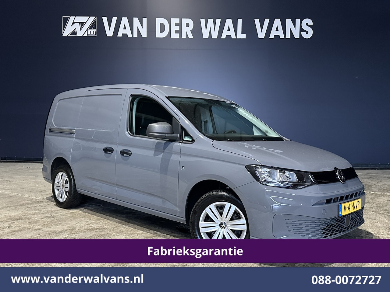 Volkswagen Caddy Cargo Maxi - 2.0 TDI 102pk L2H1 Fabrieksgarantie Euro6 Airco | Camera | Apple Carplay | Bumper in de kl - AutoWereld.nl