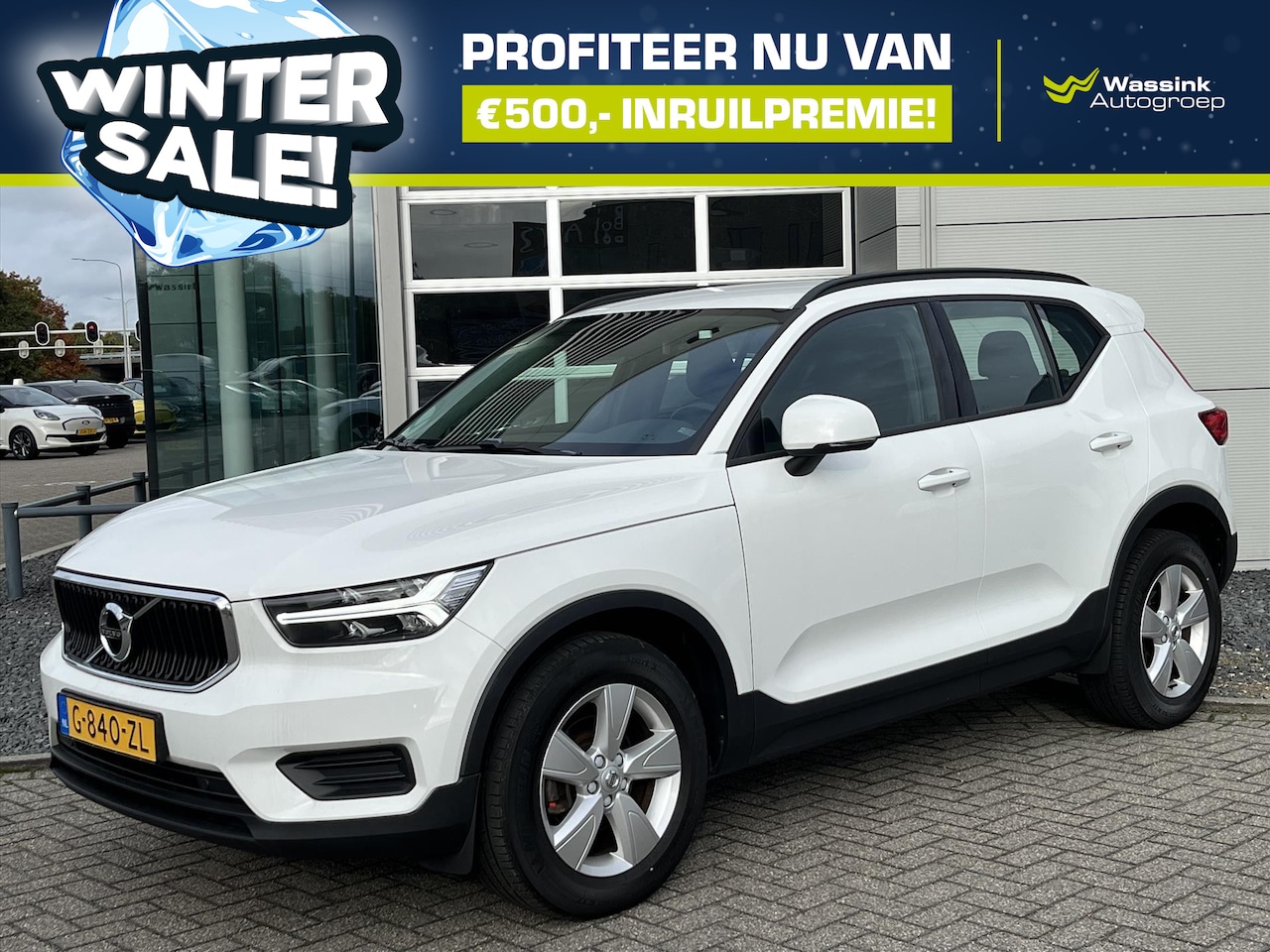 Volvo XC40 - T3 163pk Automaat | Bluetooth | Carplay/Android WASSINK WINTERSALE | Automaat | Bluetooth - AutoWereld.nl
