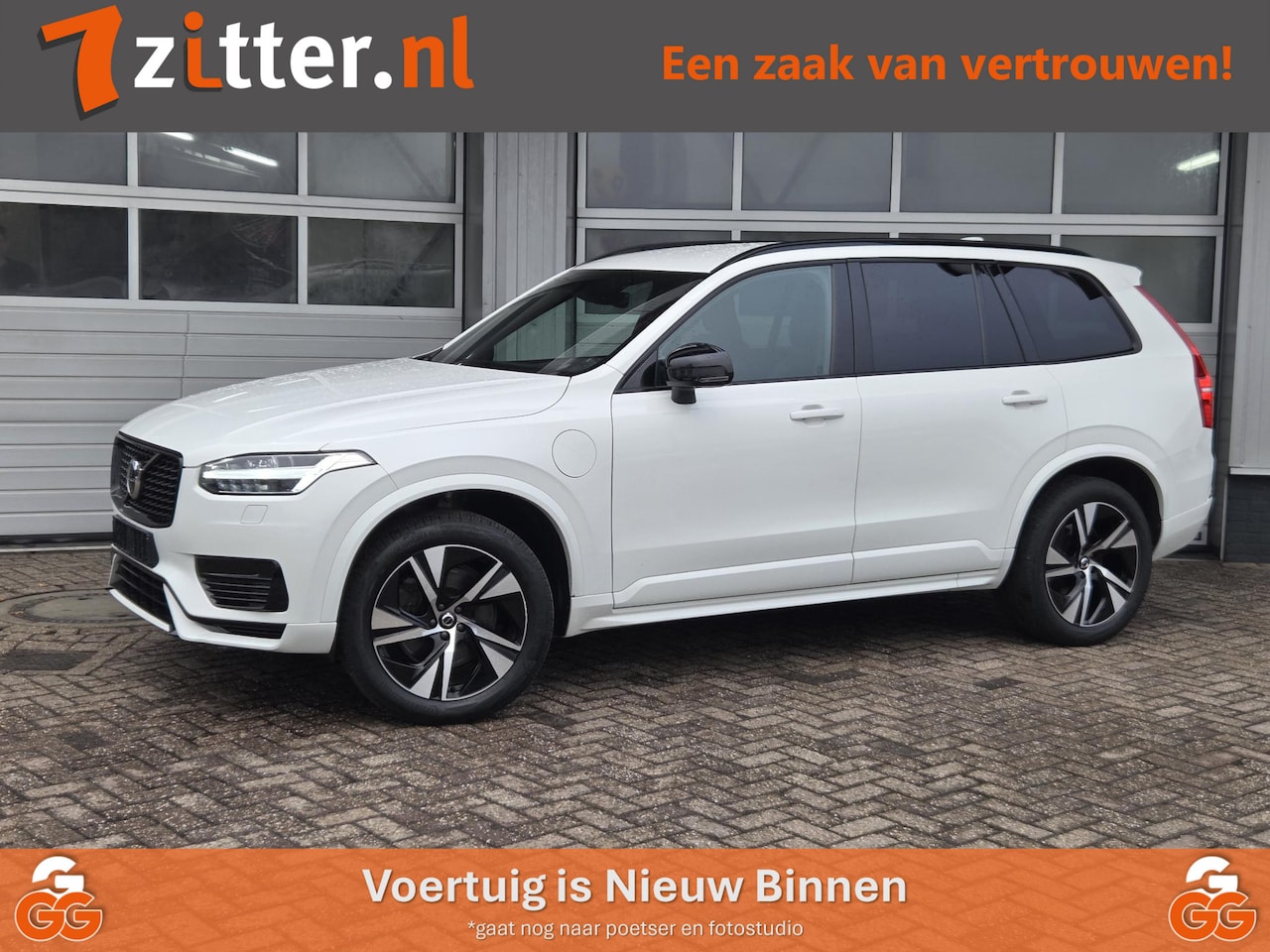 Volvo XC90 - 2.0 T8 Recharge AWD Plus Dark 2.0 T8 Recharge AWD Plus Dark, 455PK, Longrange, Trekhaak draaibaar, Pilot Assist, Zeer ne - AutoWereld.nl
