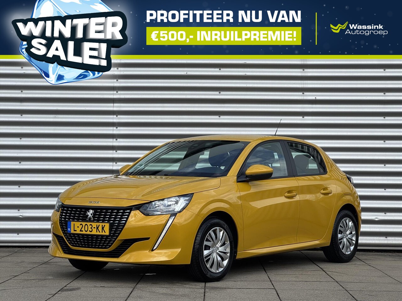 Peugeot 208 - 1.2 75pk Like | Cruise Control | Airco | Navigatie WASSINK WINTERSALE | - AutoWereld.nl