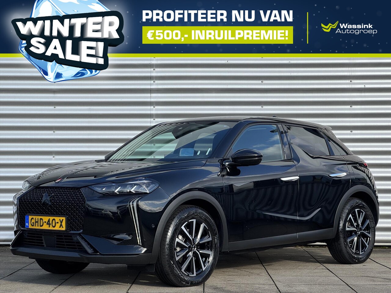 DS 3 - 1.2 Hybrid 136pk Automaat Performance Line WASSINK WINTERSALE | Navigatie | Camera | Uniek - AutoWereld.nl