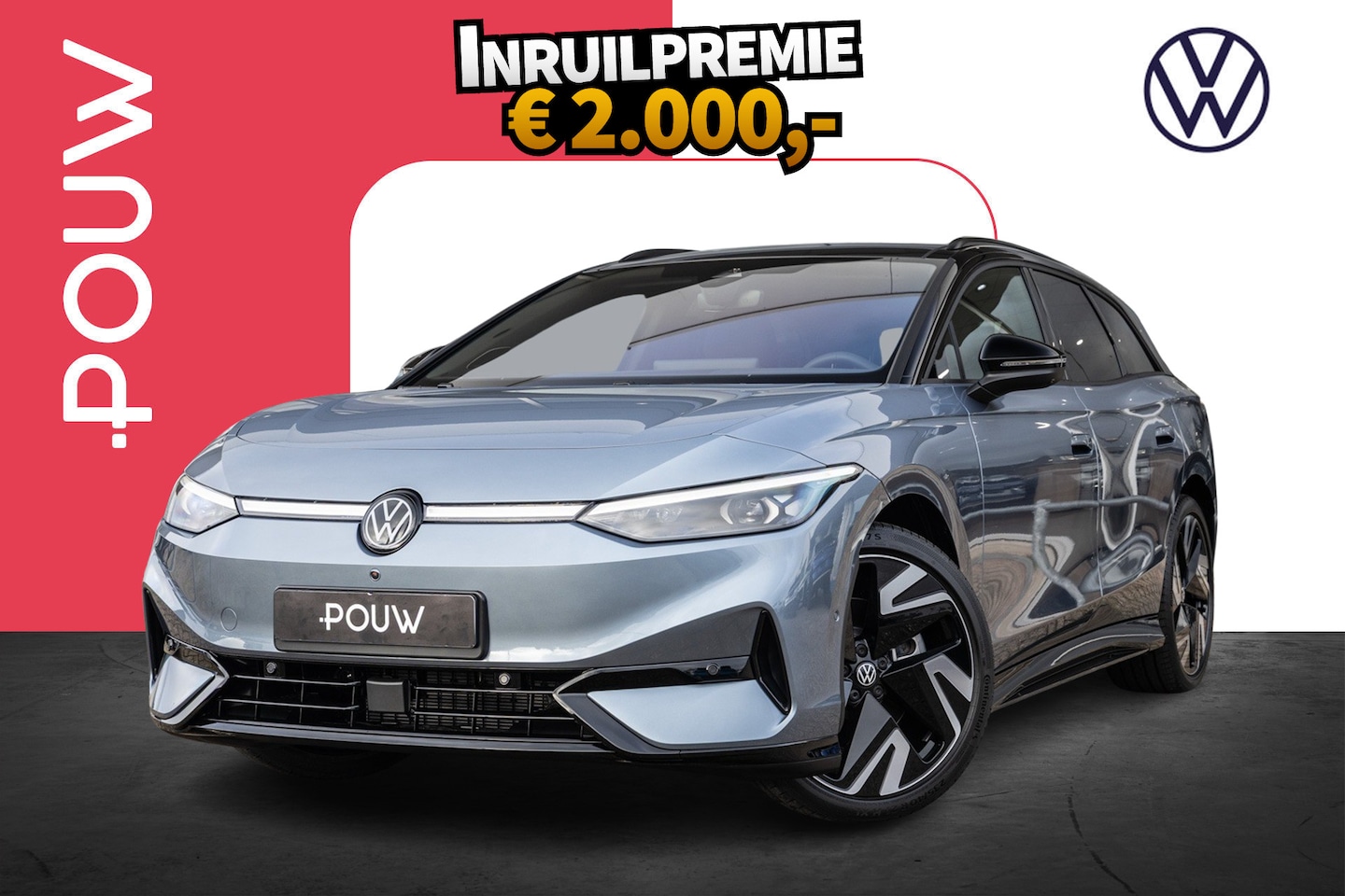 Volkswagen ID.7 Tourer - 286pk Pro Limited Edition 77 kWh | Interieur Style Pakket Plus | Exterieur Pakket Plus - AutoWereld.nl
