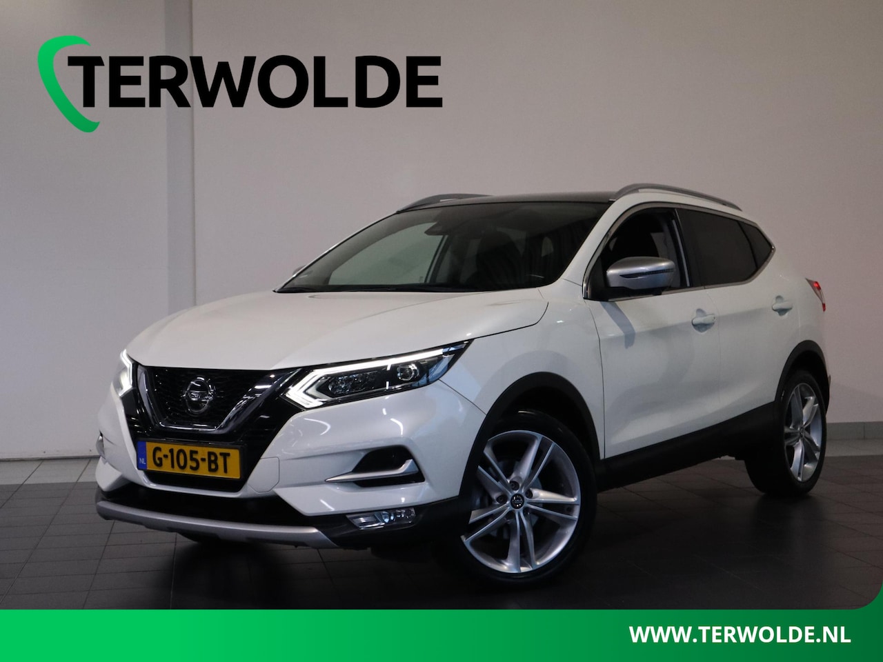 Nissan Qashqai - 1.3 DIG-T N-Motion | Trekhaak | Panoramadak | 360 Camera | - AutoWereld.nl