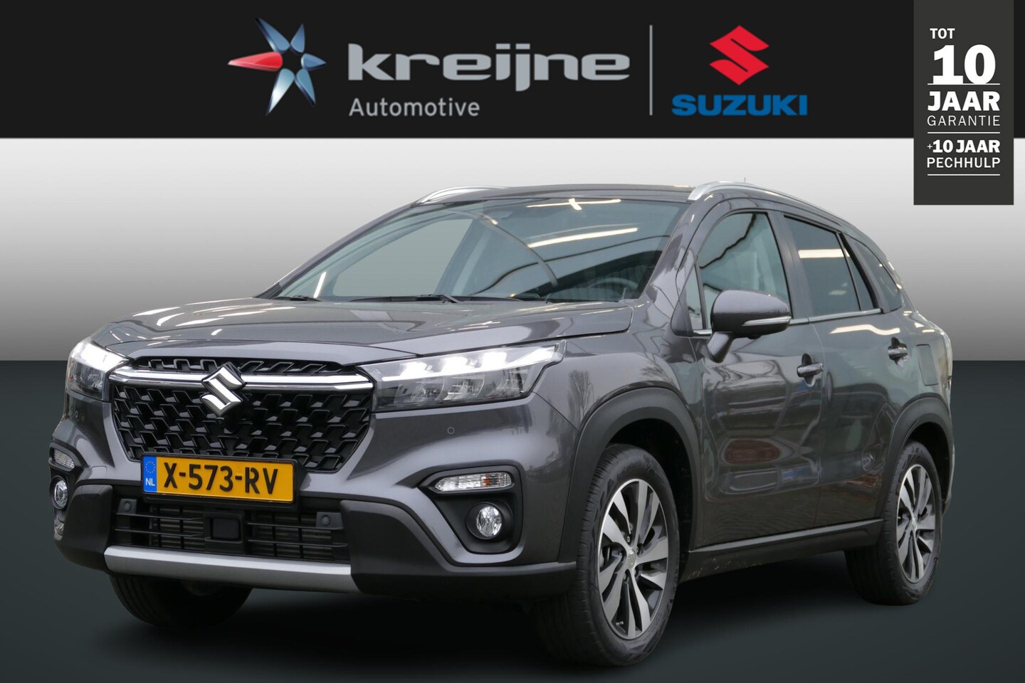 Suzuki S-Cross - 1.4 Boosterjet Style Smart Hybrid | Panoramadak | 360 Camera | Adapt Cruise | Apple/Androi - AutoWereld.nl