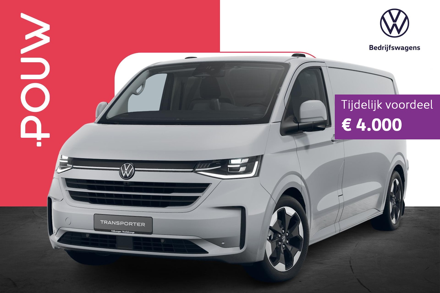 Volkswagen Transporter - 2.5 eHybrid 233pk AUT L2H1 30 Bulli | LMV 19'' | Trekhaak Vast - AutoWereld.nl