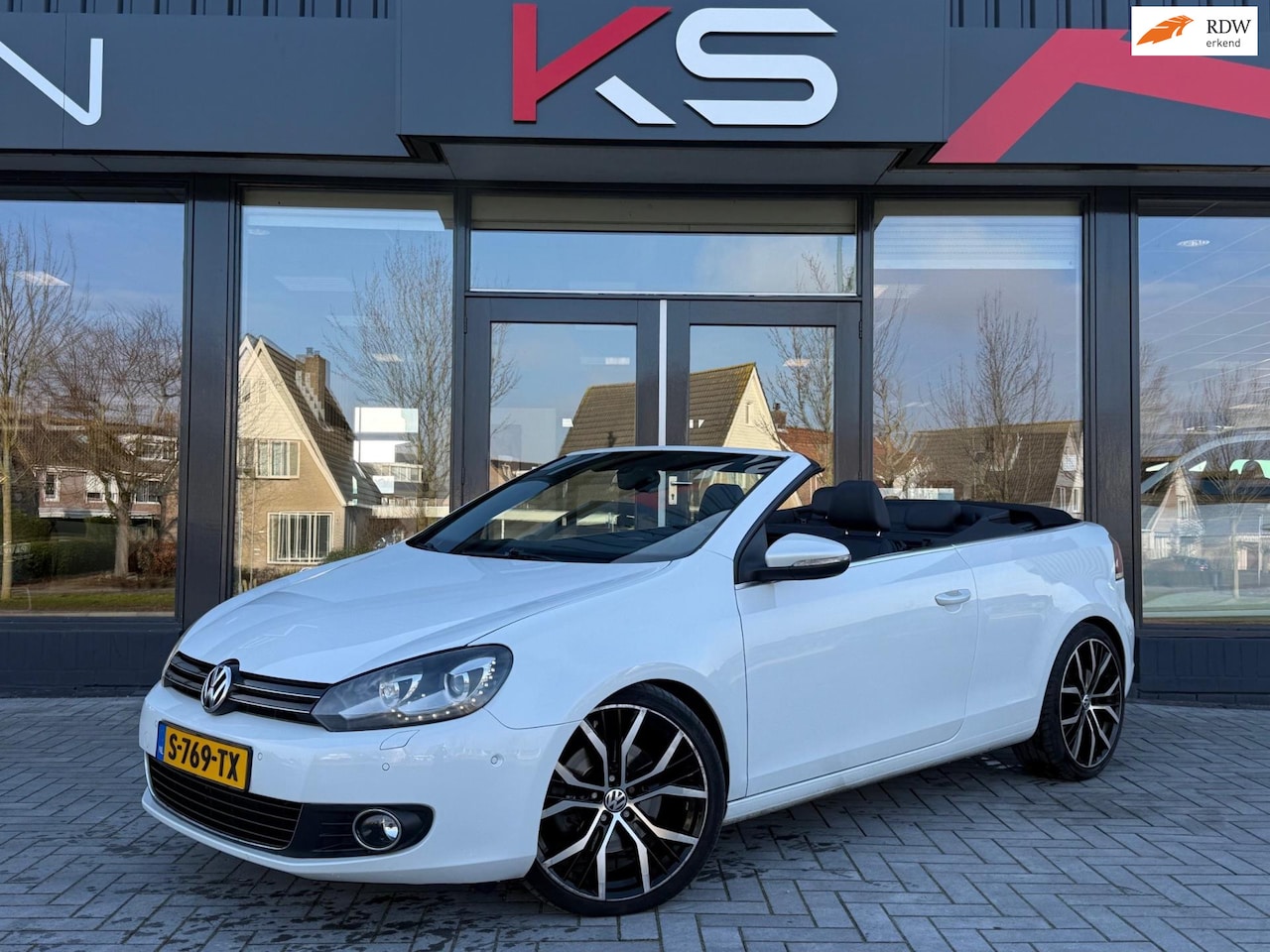 Volkswagen Golf Cabriolet - 1.4 TSI Leder DSG Apple Carplay - AutoWereld.nl