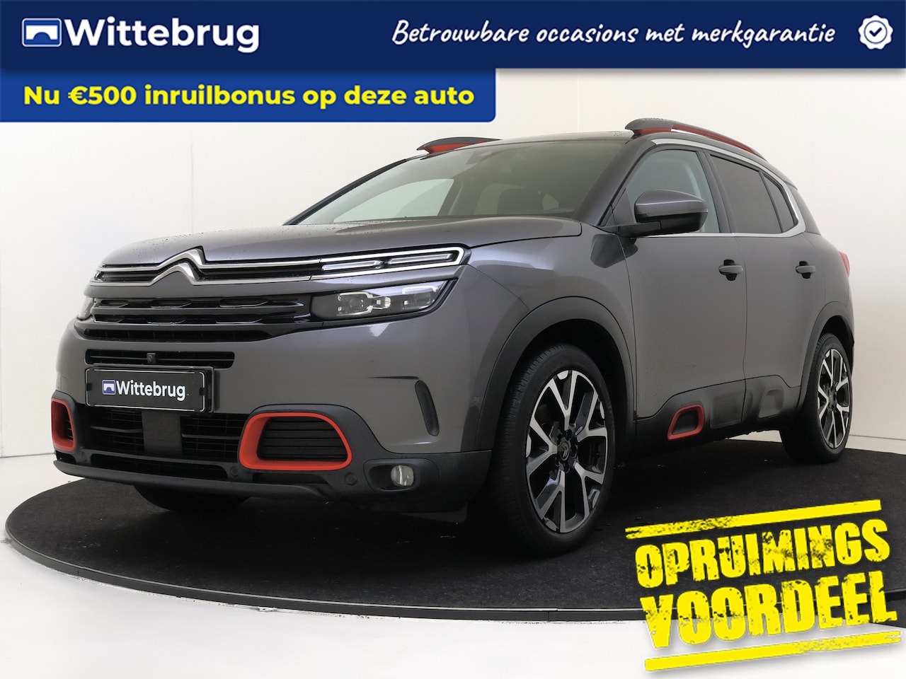 Citroën C5 Aircross - 130 SHINE | NAV | PANORAMADAK | CAM V+A | ELEK.VERST.STOEL | ELEK A.KLEP | BLIND SPOT - AutoWereld.nl