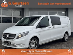 Mercedes-Benz Vito - 116 CDI L3, XL, Dubbelcabine 5-Persoons, Dubbele schuifdeur, DAB, Camera, Trekhaak,