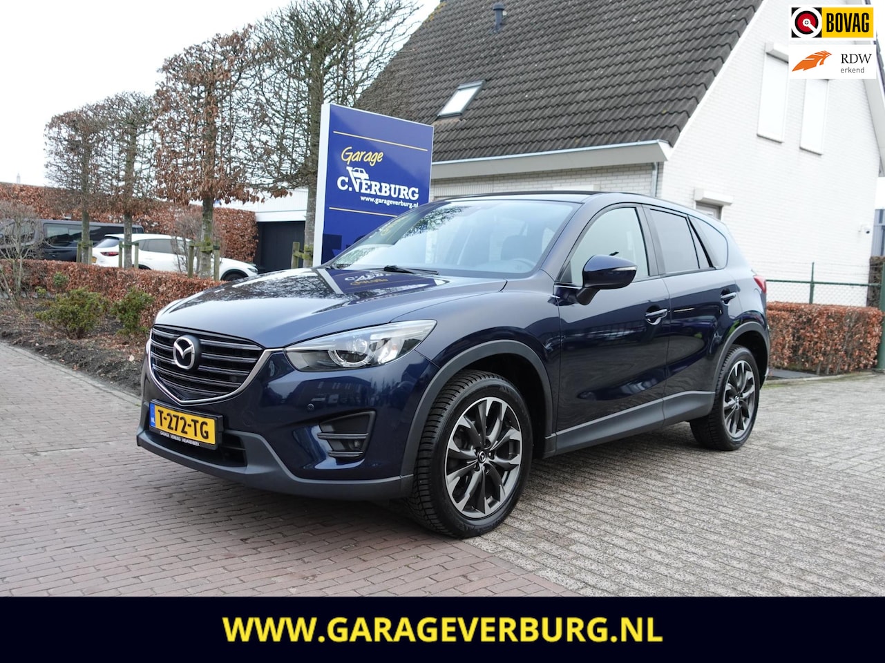 Mazda CX-5 - 2.0 SkyActiv-G 165 GT-M Line Automaat (Navi,Camera,Cruise,PDC,Leer,Keyless,BOSE,stoelverwa - AutoWereld.nl