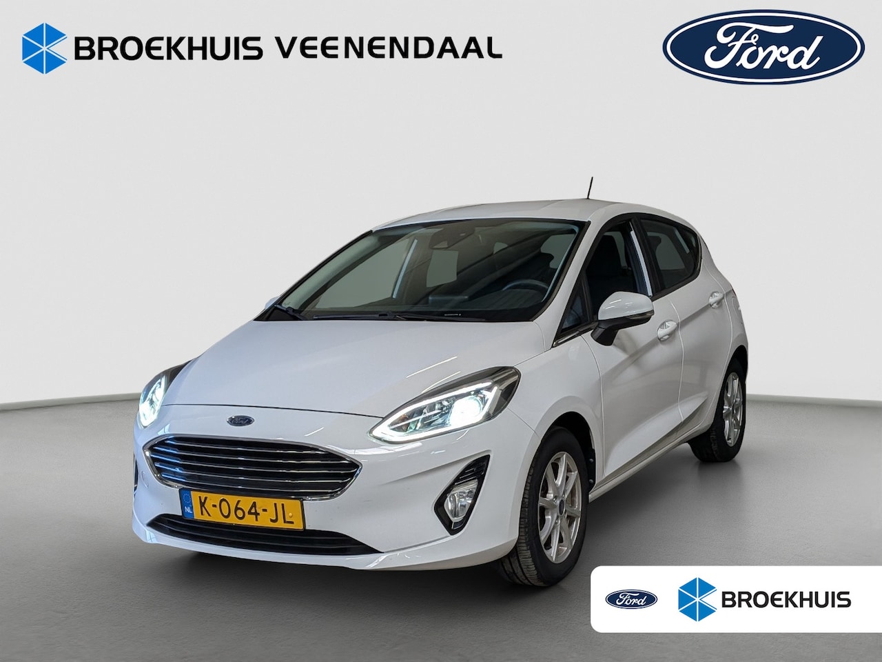 Ford Fiesta - 1.0 EcoBoost Titanium | Lage KM! | NL-Auto | Cruise Control | Airco | Bluetooth | | Blueto - AutoWereld.nl