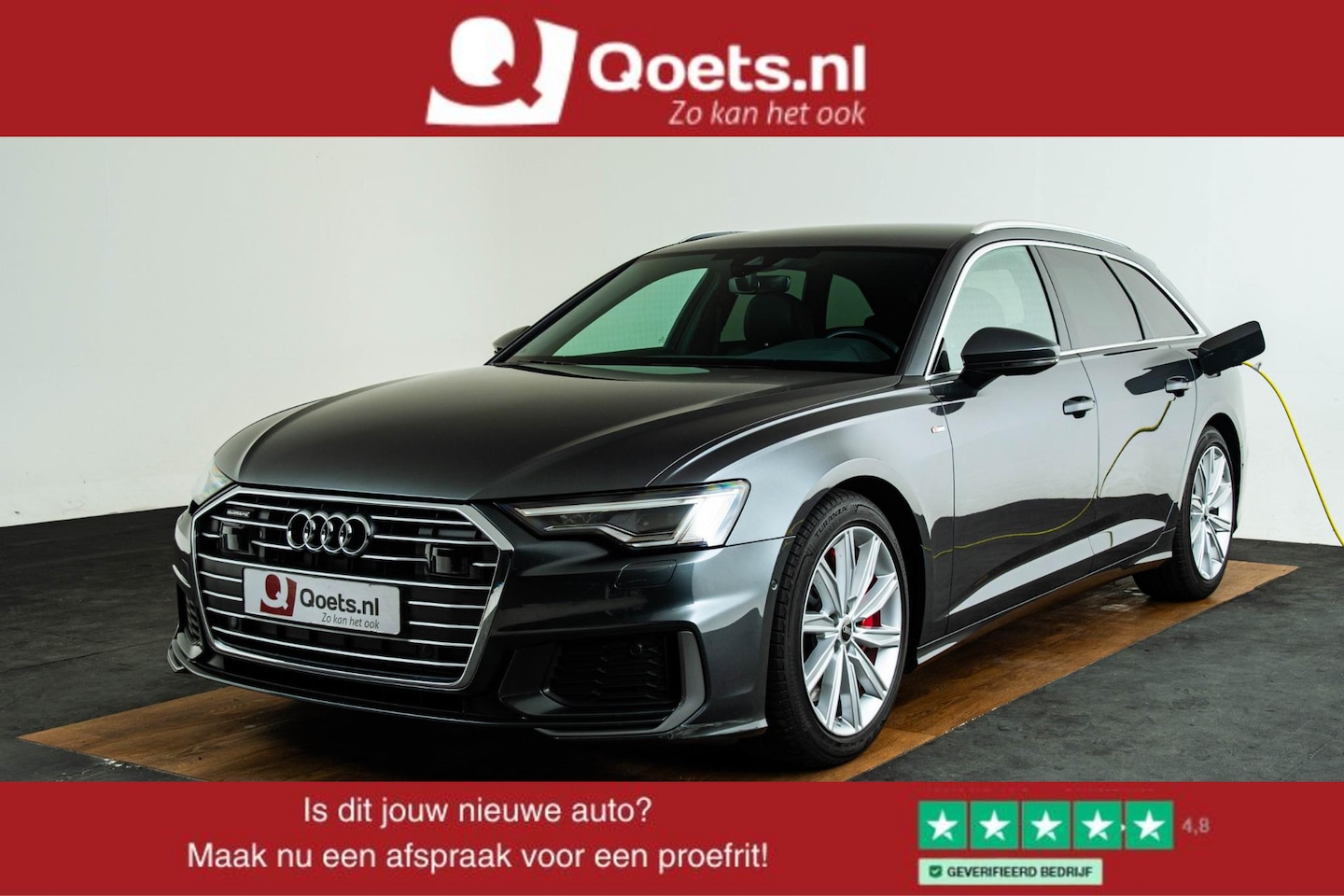 Audi A6 Avant - 55 TFSI e quattro Pro Line S Adaptive Cruise Control - Privacy glas - Sportstoelen - Stoel - AutoWereld.nl